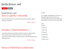 Tablet Screenshot of jirava.net